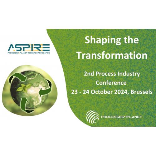 Second Process Industry Conference: Shaping the Transformation on 23 and 24 October 2024 in Brussels